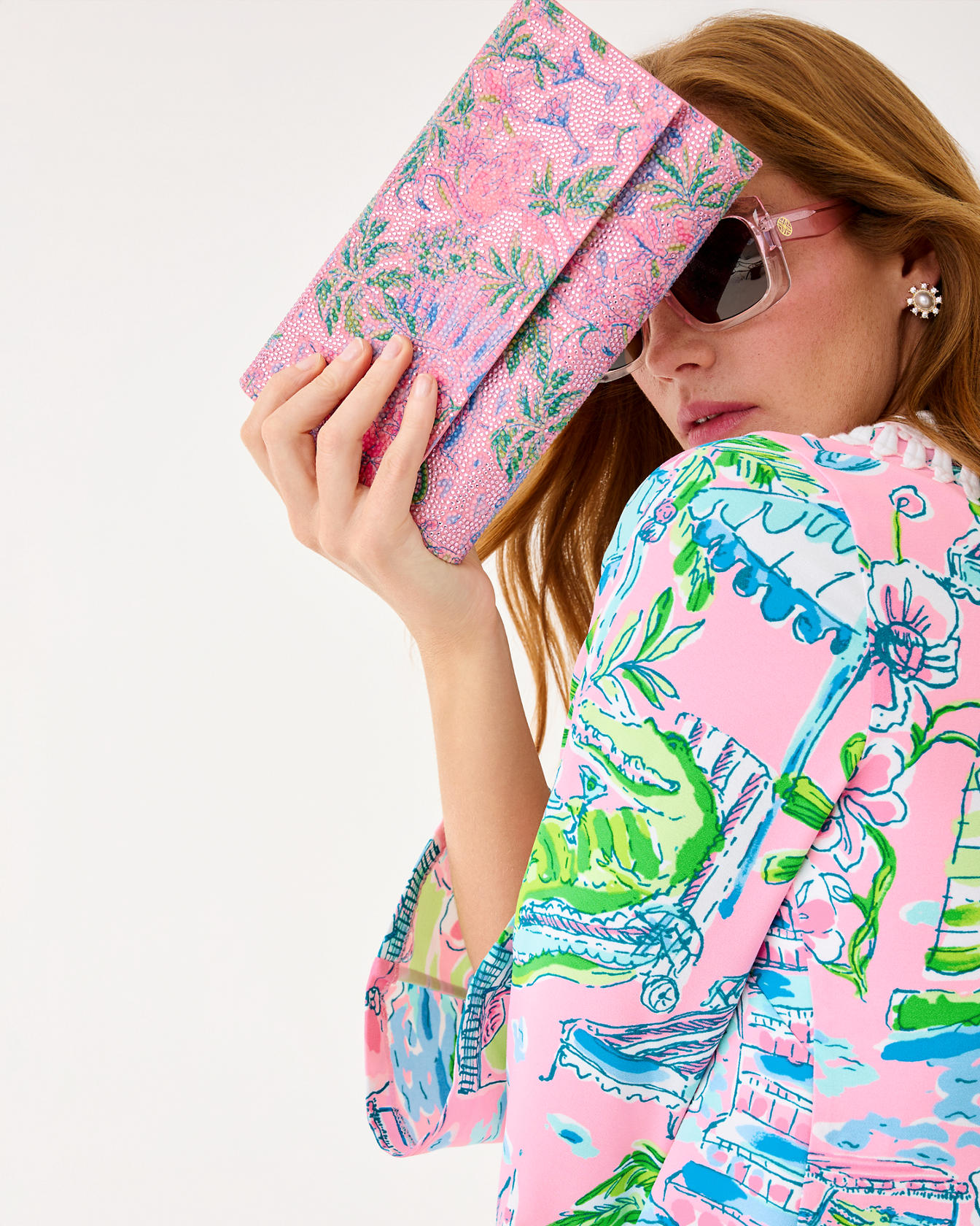 Judith Leiber Fizzoni Crystal Clutch - Image 8