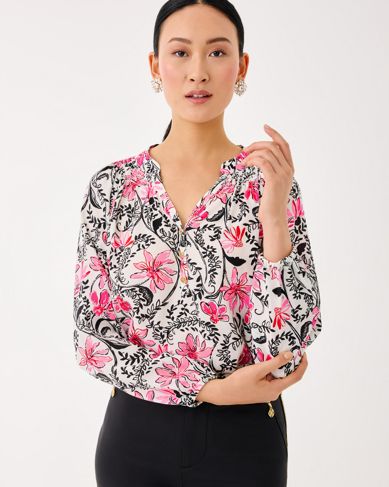 Elsa Silk Top