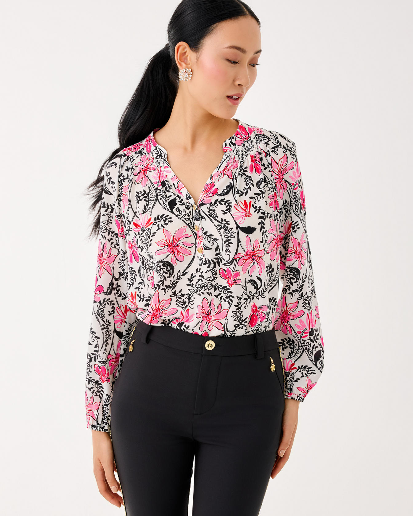 Elsa Silk Top - Image 3